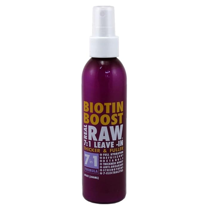 Real Raw Leave-In Biotin Boost 7-In-1 Thick & Full 6oz